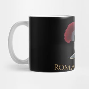 Roma Invicta - Ancient Rome Legionary Helmet - Roman History Mug
